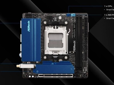华擎发布A620AI WiFi主板，AM5平台Mini-ITX规格，支持Ryzen7000系列