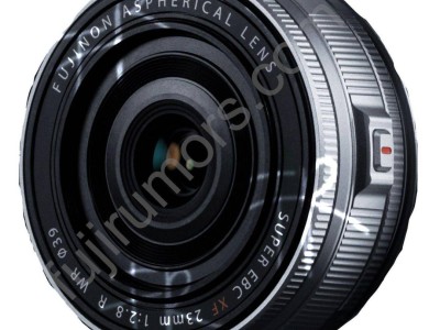 富士XF23mmF2.8镜头谍照出炉，将与X-E5相机6月12日共登场
