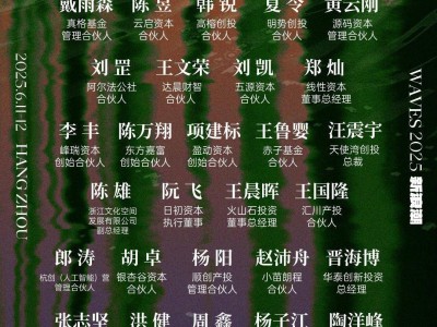 WAVES新浪潮2025：年轻创投力量，如何涌动创投时代新纪元？