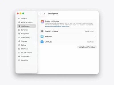 Xcode 26大升级！苹果Swift Assist新增端侧及Claude等AI模型支持