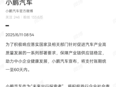 60天账期接龙，中国汽车行业能否迎来供应链金融新篇章？