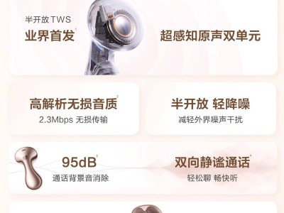 华为FreeBuds 6新配色发布，智慧播报、双耳互译功能惊艳亮相！