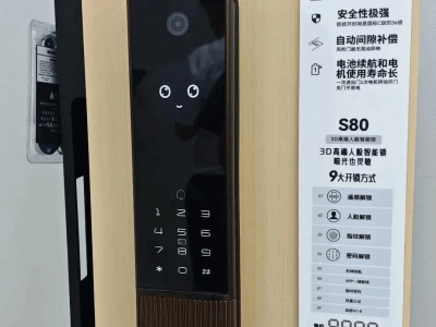 UWB技术来袭！王力安防推出国内首款UWB智能门锁S80
