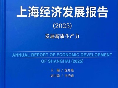 《上海经济发展报告（2025）》出炉：如何协同培育新质生产力？