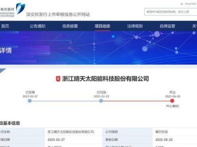 晴天科技IPO之路终断，“85后”丁一波本科未毕业掌舵三年未果