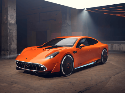 AMG GT XX Concept震撼亮相：三电机爆发1340马力，风阻系数仅0.198