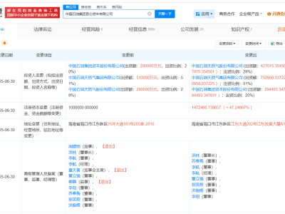 中石油昆仑资本注册资本大增近50亿，高管层调整引关注