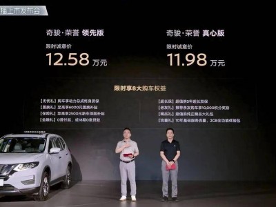 奇骏·荣誉11.98万杀入市场，合资SUV价格战一触即发？