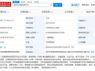 宝能系姚振华及关联公司被执行超4亿，宝能汽车被执行总额达142亿