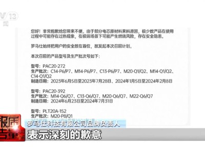 罗马仕、安克创新充电宝大规模召回，电芯问题引关注