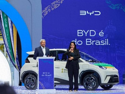比亞迪巴西乘用車工廠首車下線，中國新能源汽車全球化再添里程碑