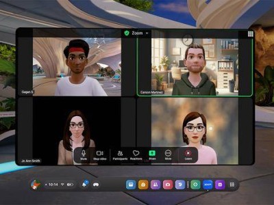 Meta Horizon Store上新Zoom应用，Quest设备用户可免费享受2D虚拟会议