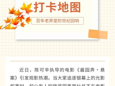 百年酱园弄打卡攻略：探寻老弄堂里的世纪回响