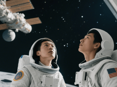 太空探秘：从月球到空间站，为何抬头难见星光？