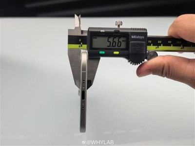 iPhone 17 Air机模亮相：横向相机模组，史上最轻薄设计来袭