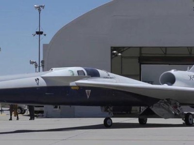 美国宇航局 X-59 超音速飞机完成首次低速滑行测试