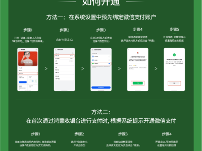 微信支付携手鸿蒙收银台，华为用户支付体验再升级