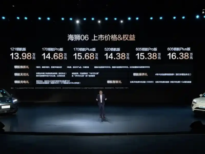 比亚迪海狮06双车齐发：15万级SUV的技术跃迁！