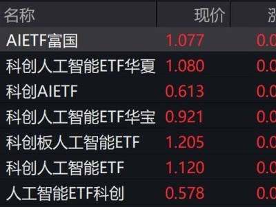 AI概念股午后飙升，科创ETF跟涨，科技投资主线将围绕AI展开？