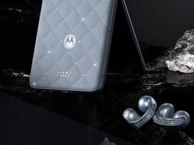 联想moto razr 60携手施华洛世奇，冰钻限定版8月7日璀璨发布