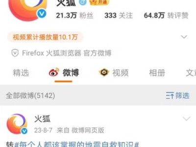 火狐浏览器中国终止账户服务，网友反应各异，你常用哪款浏览器？