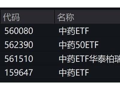 中药概念股早盘发力，中证中药指数ETF跟涨，行业前景被看好