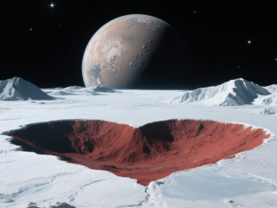 冥王星奇景：冰山、氮河与心形平原共舞
