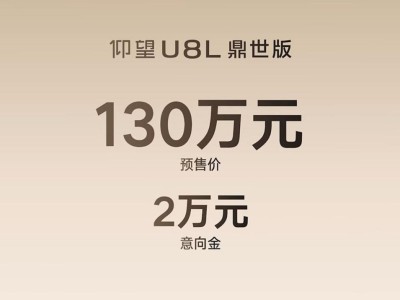 仰望U8L鼎世版预售：东方美学与科技融合，打造行政级豪华新标杆