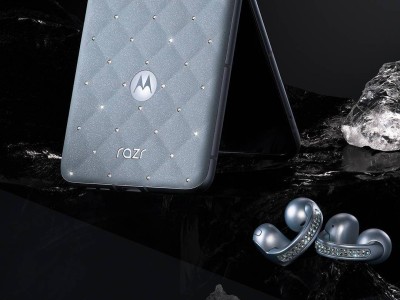 联想moto razr 60冰钻限定版曝光：奢华珠宝设计，小折叠新风尚