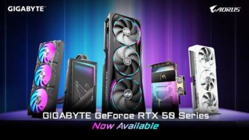 技嘉 GeForce RTX™ 50 系列显示卡正式上市,散热方案全面升级释放极致效能