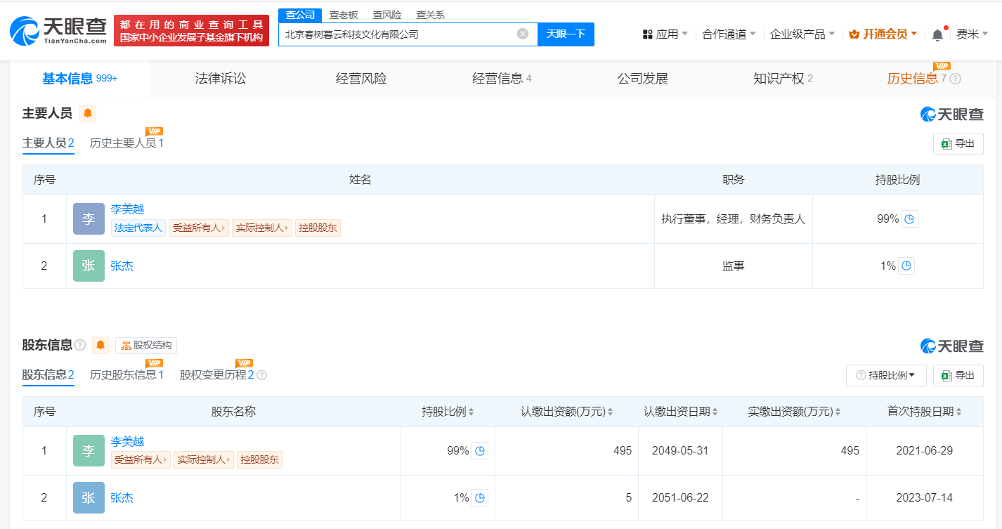 李美越个人照片