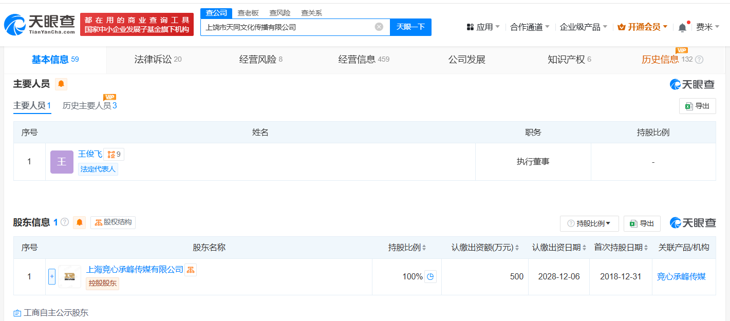 公司关联关系图