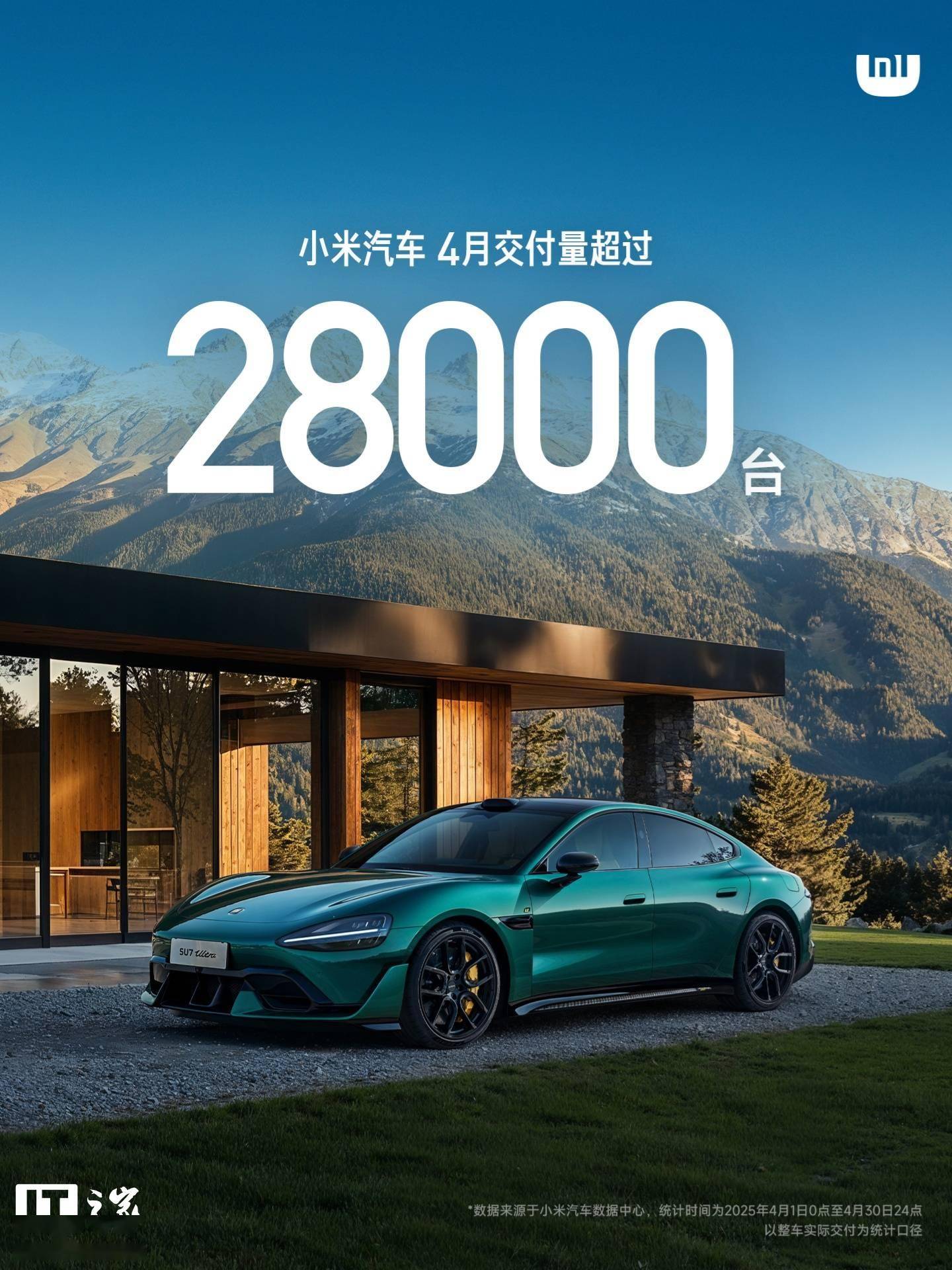 SU7 Ultra车型交付现场