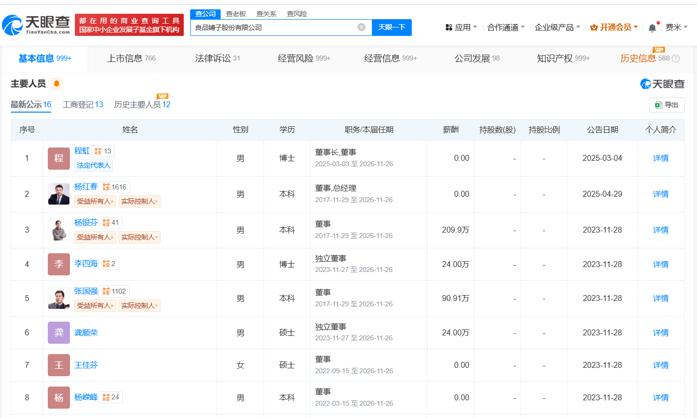 良品铺子发展历程图