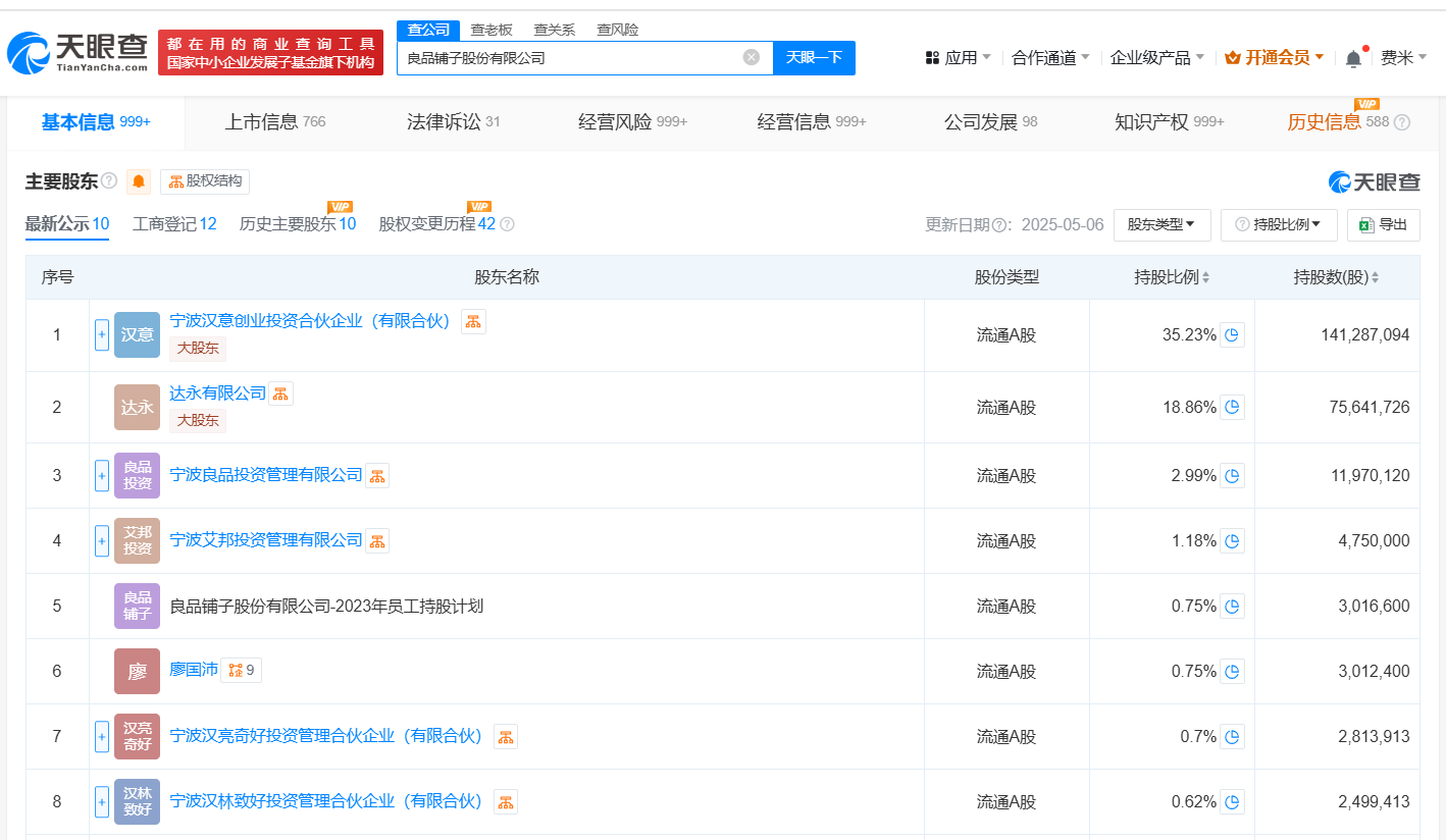 良品铺子新品发布会现场图