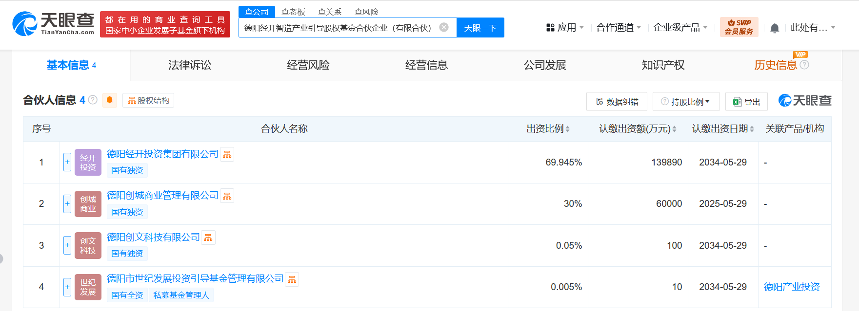 德阳经开智造产业引导股权基金成立 出资额20亿