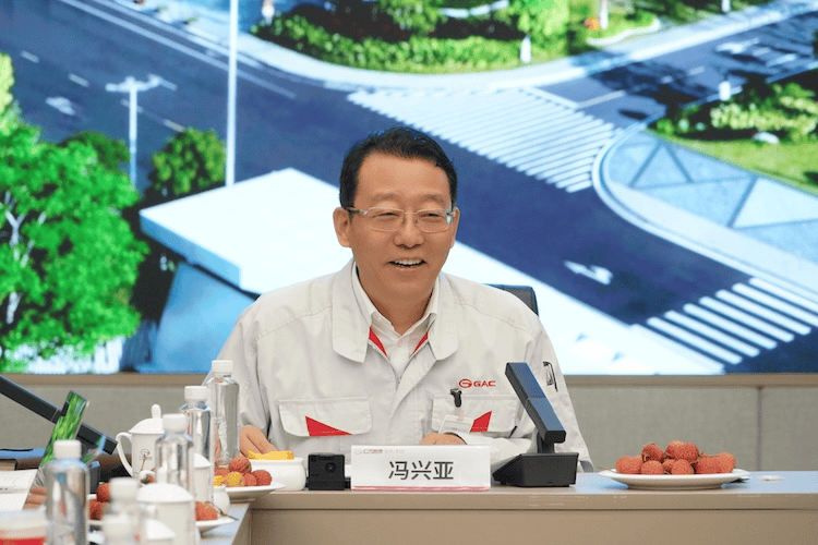 广汽集团董事长、总经理冯兴亚
