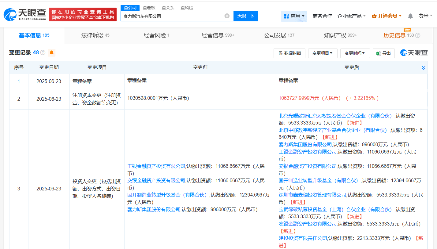 相关股权变动信息