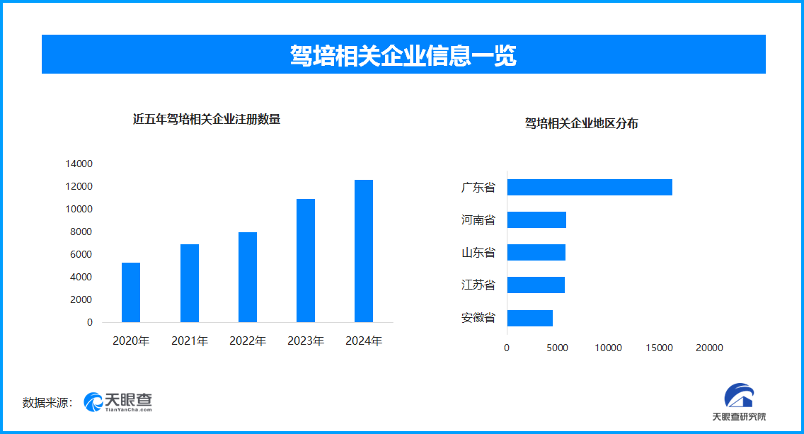 驾培市场分布图