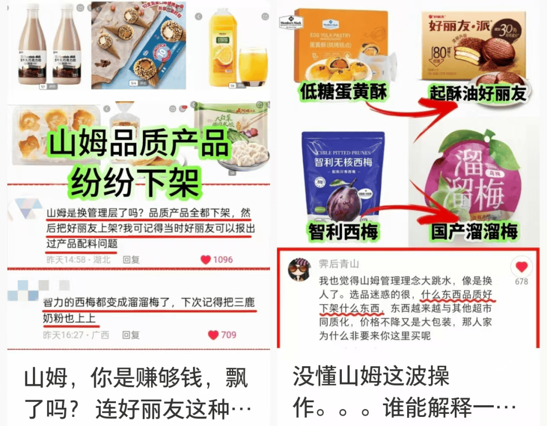山姆会员商店商品调整引发讨论