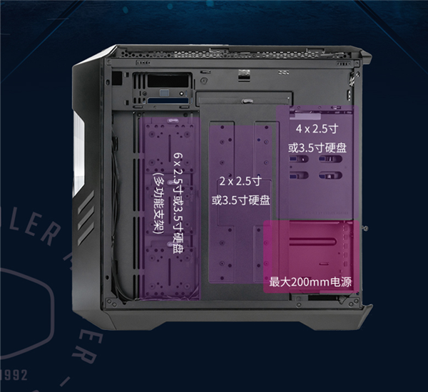 2999元!酷冷至尊发布超级机箱HAF 700 EVO:自带显示屏