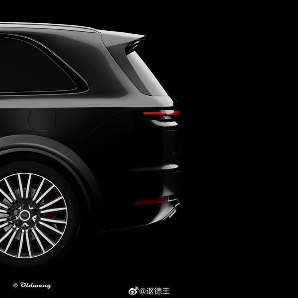 国内首款全尺寸豪华增程SUV 理想L9渲染图曝光:“屁股”霸气十足