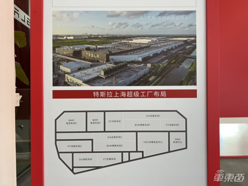 特斯拉上海超级工厂布局