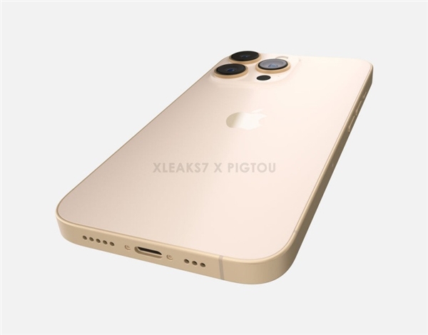 iPhone 14 Pro超清概念图曝光:独特挖孔屏、“土豪金”回归