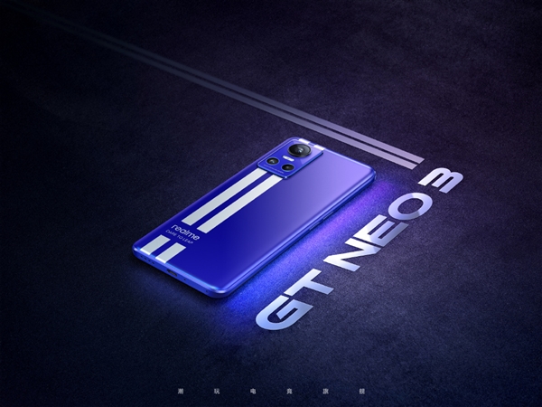 150W秒充天玑8100旗舰!realme GT Neo3官宣要用索尼IMX766主摄