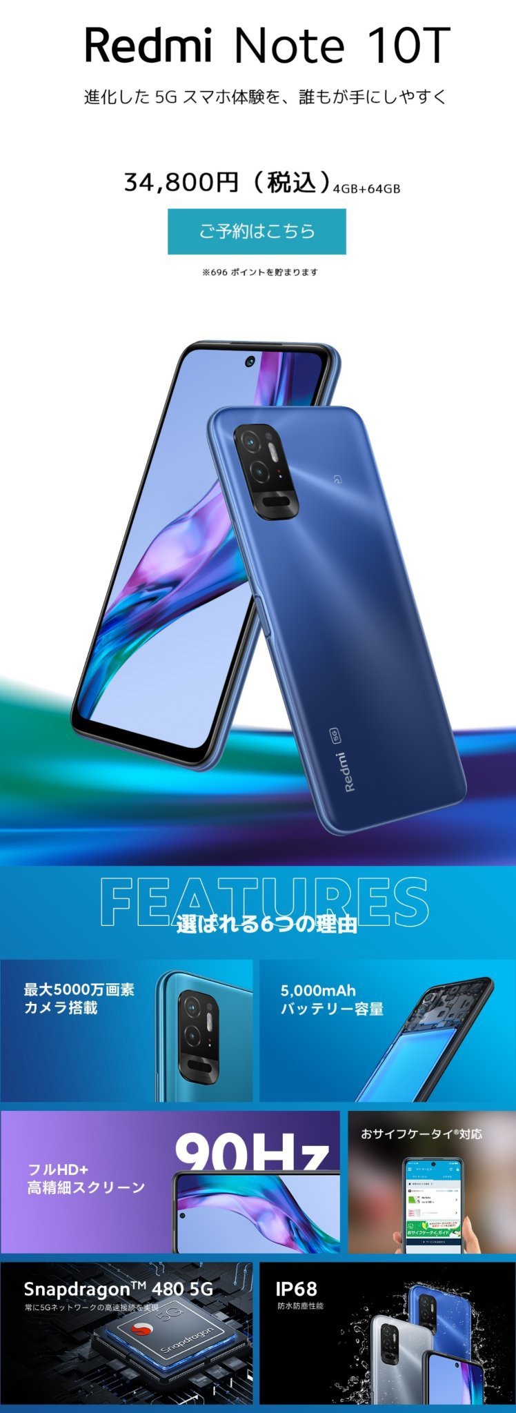 Redmi Note 10T