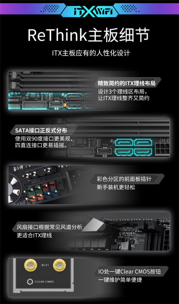 12代酷睿旗舰小板!铭瑄电竞之心Z690 ITX上架:双网四屏接口太齐全