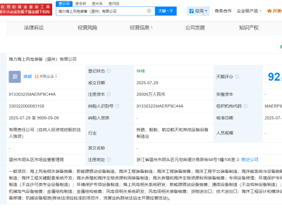 海力风电大手笔！2亿资金助力温州装备公司起航