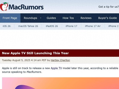 2025年底新款Apple TV 4K将登场：性能大幅提升，或调整价格策略