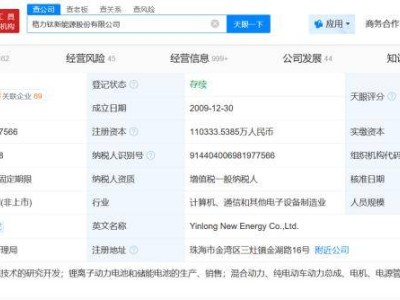 格力钛新能源高层大变动，董明珠卸任董事引关注